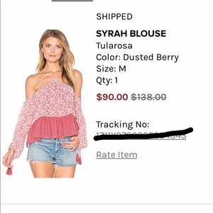 Tularosa Syrah Blouse